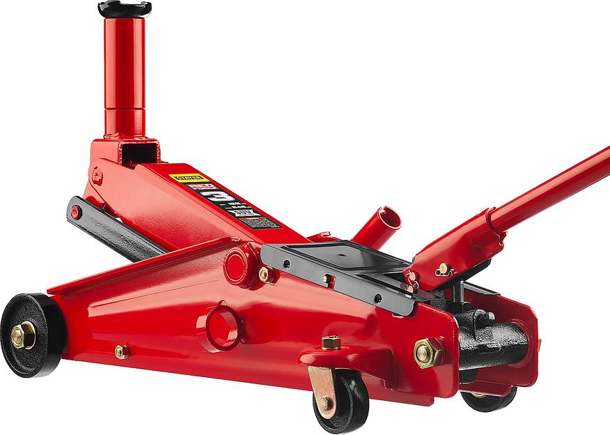 STAYER R-55 RED FORCE, 3 т, 155 - 545 мм, подкатной домкрат с высоким подъемом, Professional (43157-3) фото 5