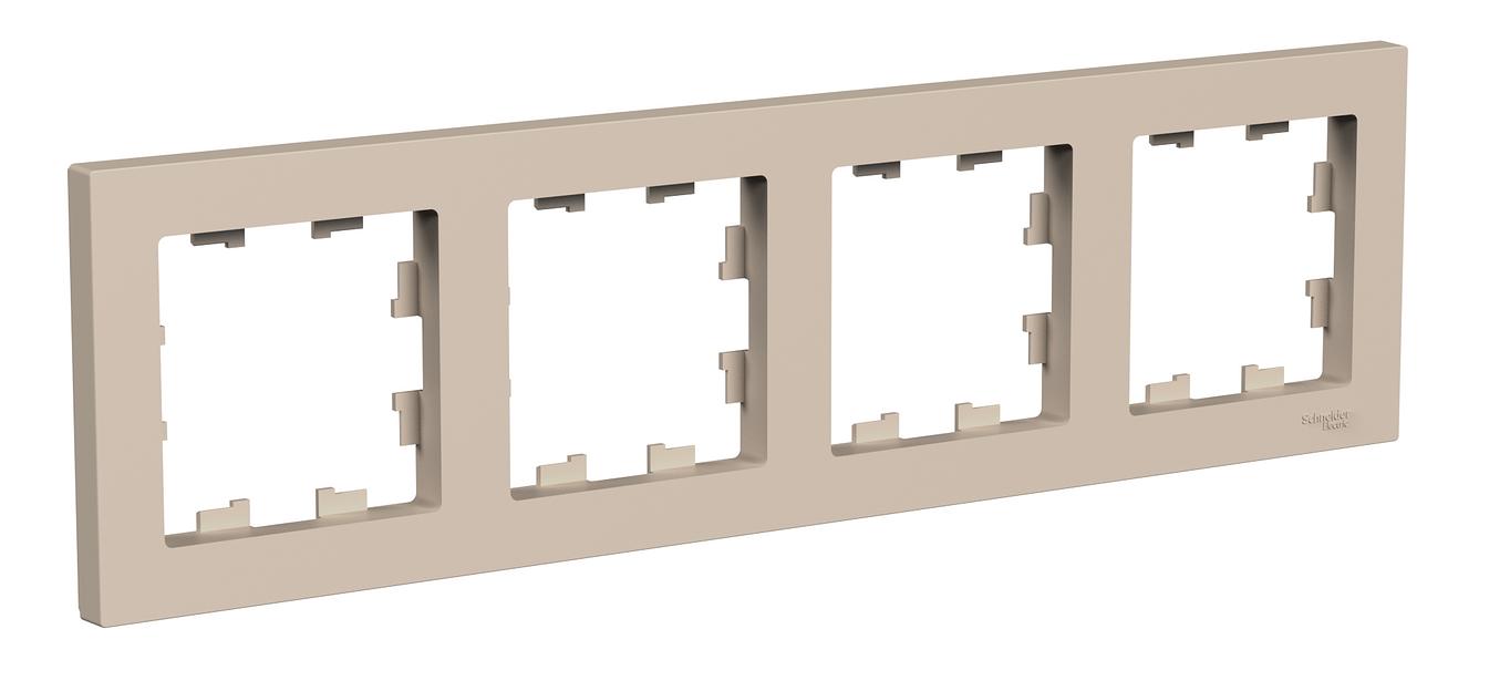 ATLASDESIGN 4-постовая РАМКА, ПЕСОЧНЫЙ фото 2