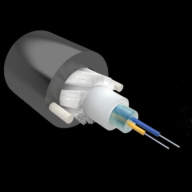 Кабель оптический Alpha Mile Микро ADSS, 01 волокно фото 1