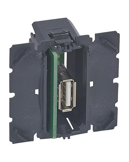 Механизм USB розетки Legrand 067352 Celiane фото 1