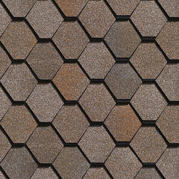 Мягкая черепица Shinglas ВЕСТЕРН двухслойная Клондайк фото 1