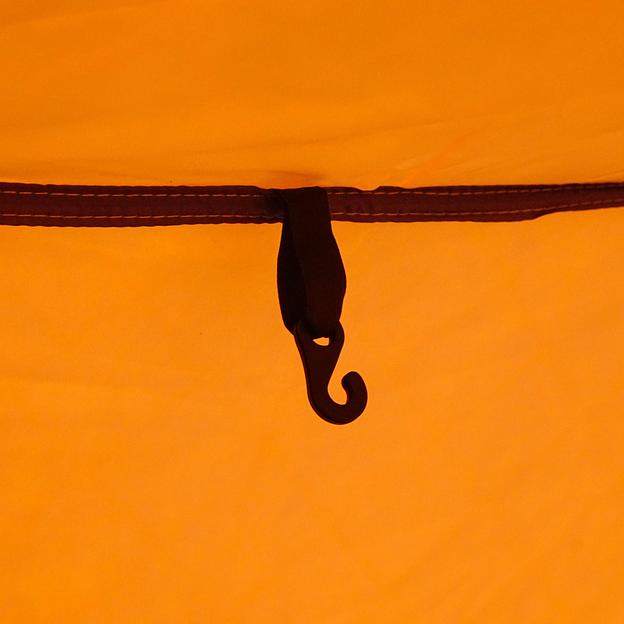 Палатка для зимней рыбалки куб оранжевая AG2038-1 фото 9