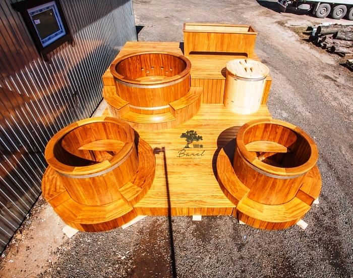 Купель уличная круглая №6 фото 1