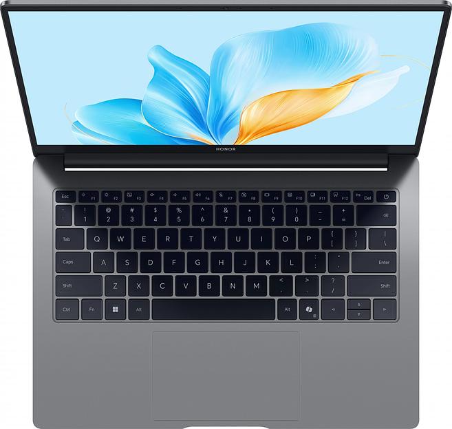 Ноутбук Honor MagicBook X14 FRG-X Core i5 13420H 16Gb SSD512Gb Intel UHD Graphics 14" IPS FHD+ (1920x1200) Windows 11 Home grey WiFi BT Cam (5301ALWG) фото 5