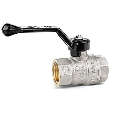 Кран шаровый латунный LD Pride Ду40 Ру25 ВВ ручка фото 1