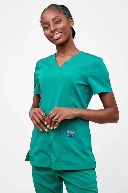 Топ медицинский Indiform женский IF3-74-05-1, 29 (Emerald), опт фото 1