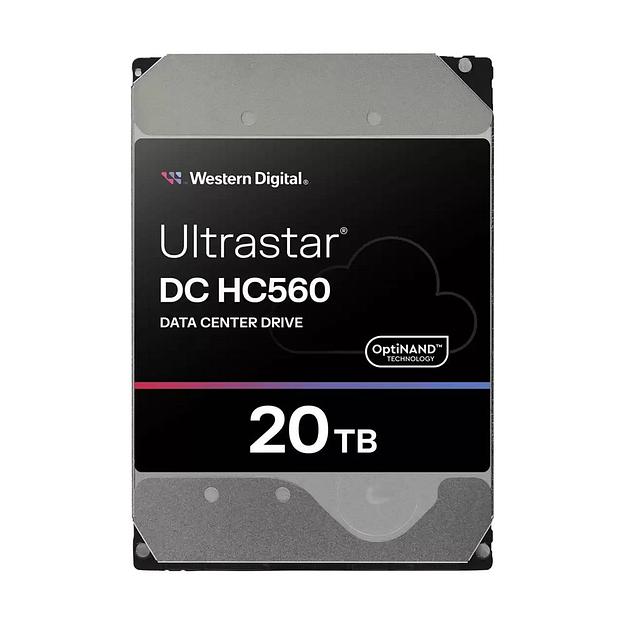 Жесткий диск серверный Western Digital 3.5" 20TB WD Ultrastar DC HC560 WUH722020BLE6L4 SATA 6Gb/s, 512 Mb, 7200 rpm 0F38785 фото 3