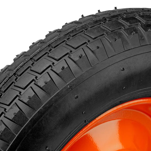 Колесо пневматическое 4.80/4.00-8 D380мм, подш. внут. диам. 20мм, длина оси 90мм фото 4