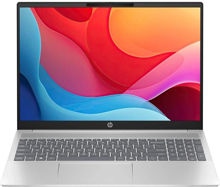 Ноутбук HP Pavilion 16-ag0008ny Ryzen 5 8540U 16Gb SSD512Gb AMD Radeon Graphics 16" IPS WUXGA (1920x1200) FreeDOS silver WiFi BT Cam (B90TJEA) фото 1