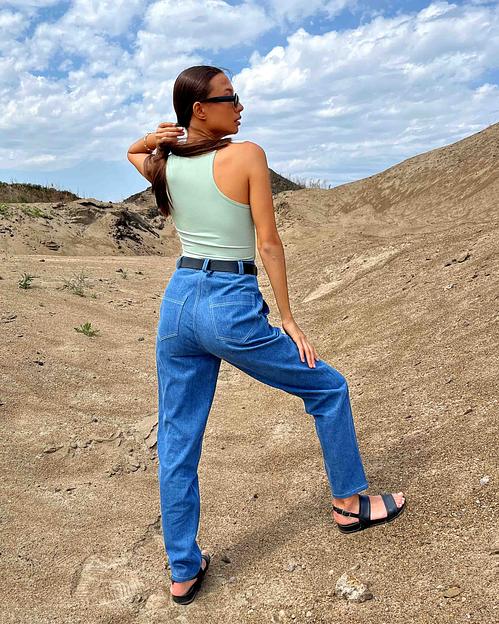 Женские базовые джинсы опт фото 3