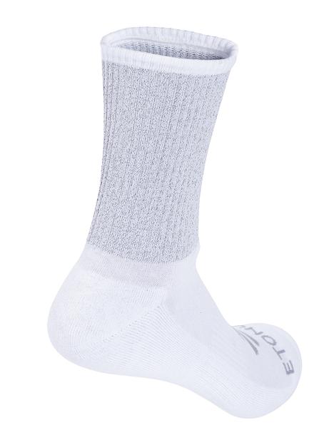 Светоотражающие носки «Reflective Unisex» белые ОПТ фото 2