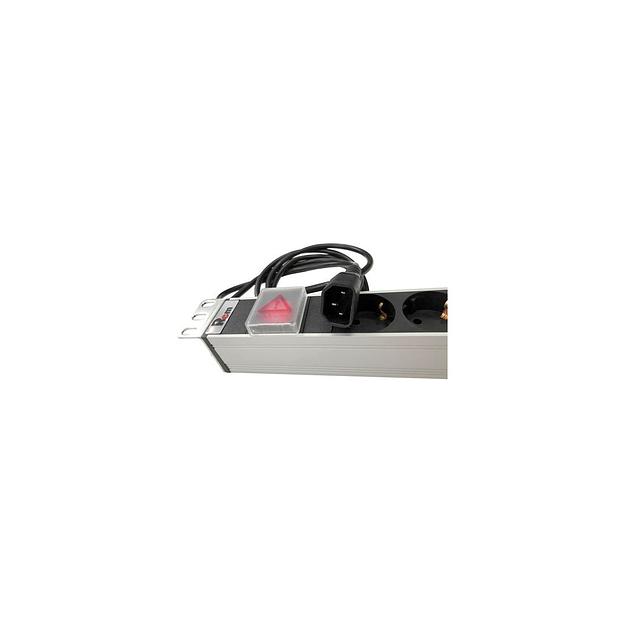 Блок распределения питания REM (R-10-8S-V-440-1.8) гор.размещ. 8x Schuko базовые 10 фото 1