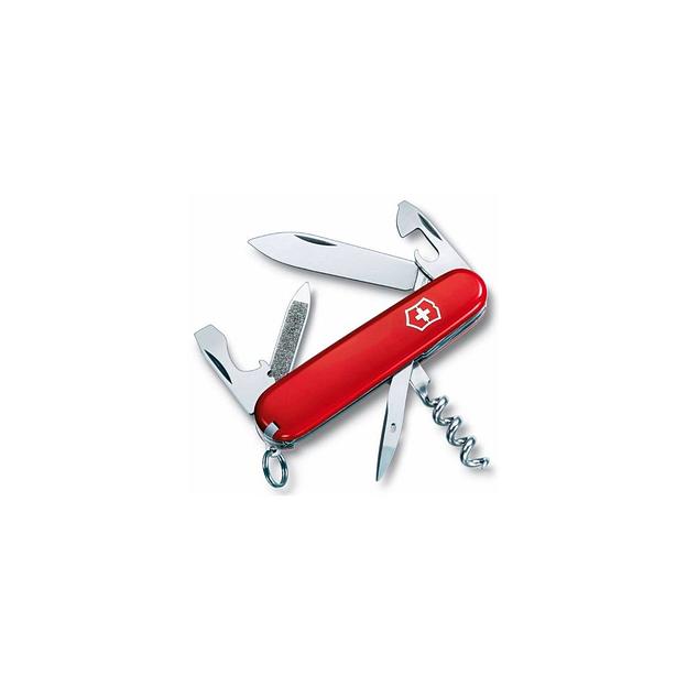 Складной нож Victorinox Sportsman, функций: 13, 84мм, красный, коробка картонная [0.3803] фото 1