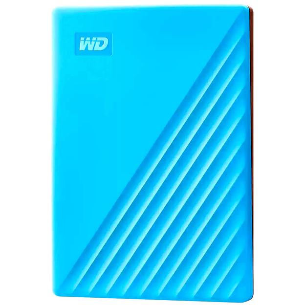 Внешний жесткий диск 2TB Western Digital WDBYVG0020BBL-WESN,My Passport 2.5", USB 3.0, Синий фото 1