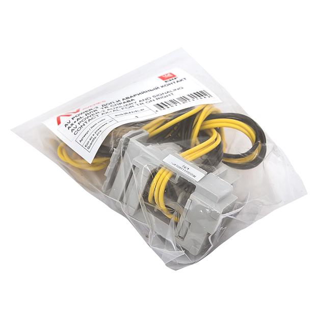 EKF mccb-2R-AX+AL-av AV POWER-2 Доп. и аварийный контакт AX+AL справа фото 2