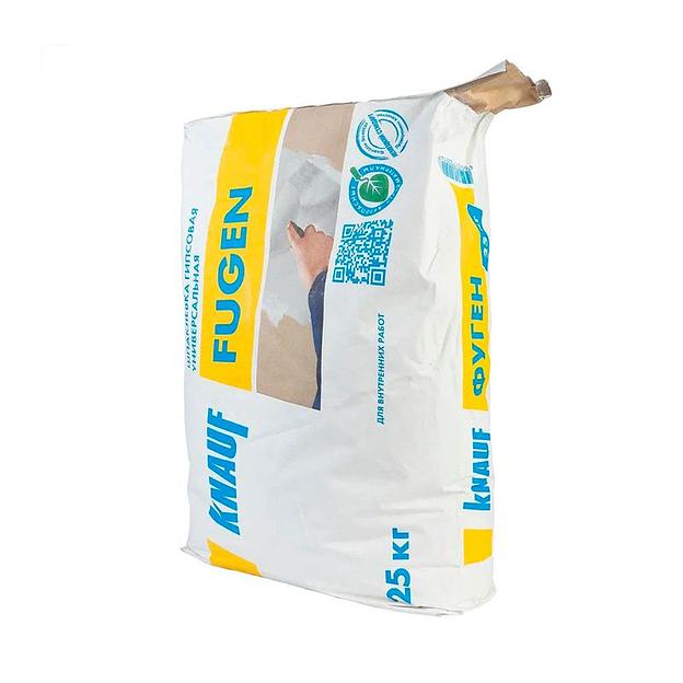 Шпаклевка гипсовая универсальная Knauf Fugen, 25 кг фото 1