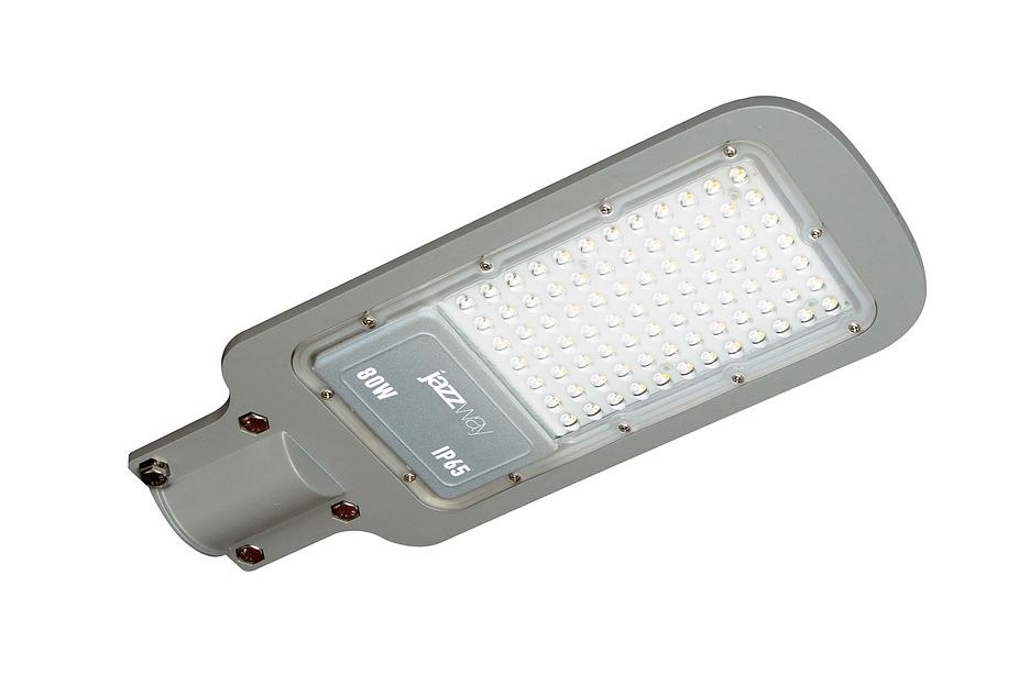 Светильник светодиодный уличный ДКУ-80Вт 5000К 8800Лм посадочный диаметр 60 класс энергоэффективности A++ индекс Ra>70 -40..+50C IP65 гарантия 3года фото 1