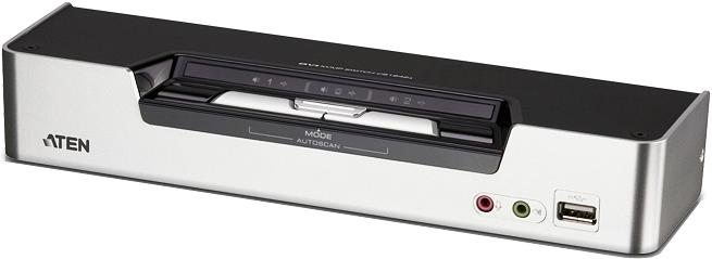 ATEN CS1642A 2-PORT USB 2.0 DVI DUAL VIEW KVMP SWITCH фото 1
