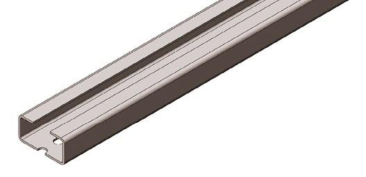 Перфопрофиль С-образный К108 40х20х2000 толщина оцинкованный 2 фото 1