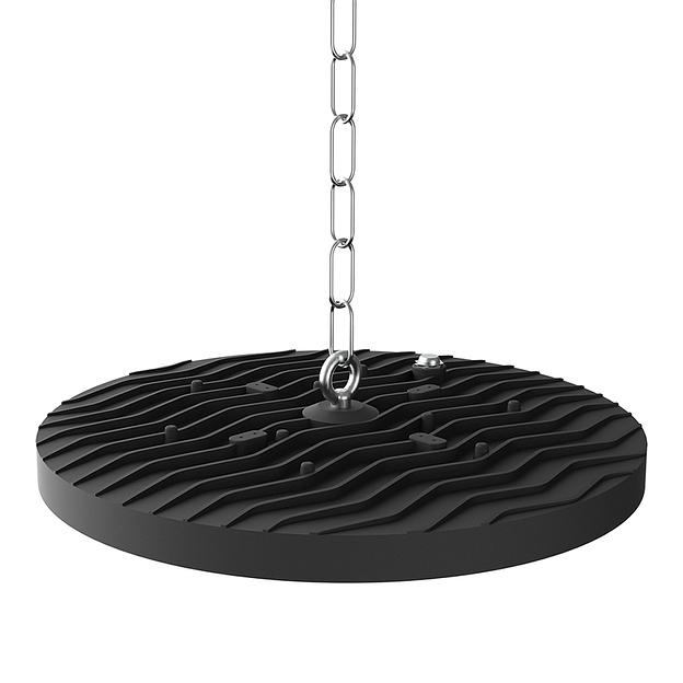 Светильник светодиодный UFO LITE 150Вт 5000К IP65 15000лм d290х80 200-250В ДСП промышленный подвесной черн. GAUSS 821534315 фото 3