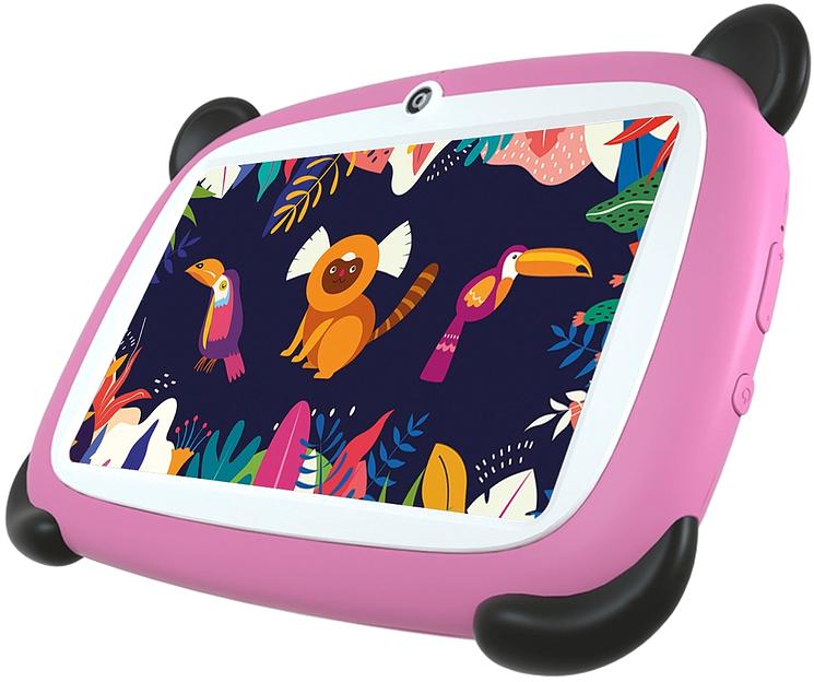 Планшет Digma Kids A7 SC9863A (1.6) 8C RAM2Gb ROM32Gb 7" IPS 1024x600 LTE Android 11.0 Go розовый 2Mpix 0.3Mpix BT GPS WiFi Touch microSD 128Gb 2800mAh фото 2