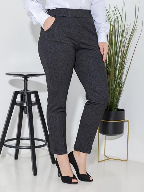 Классические брюки прямые укороченные ОПТ фото 1