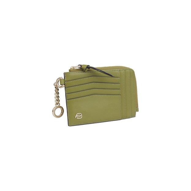 Кошелек женский Piquadro Ashley, кожа натуральная, оливковый [pp5910w134r/ve] фото 1