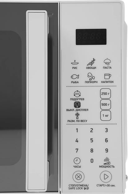 Микроволновая печь BBK 20MWS-805S/W белый (20MWS-805S/W (W)) фото 7