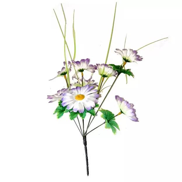 Букет с ромашками на 8 голов 31см 356-170 фото 3