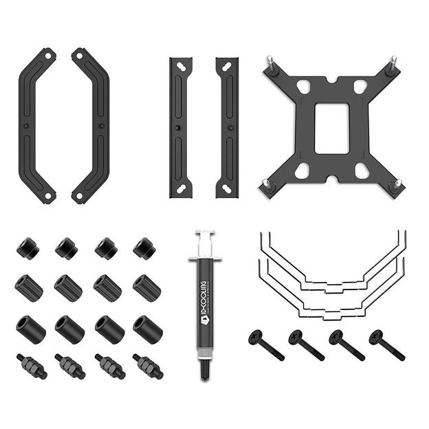 ID-COOLING SE-226-XT BLACK LGA1700/1200/115X/AM4 (8шт/кор, TDP 250W, PWM, 6 тепл.трубкок + медная база, FAN 120mm, черный) RET фото 6