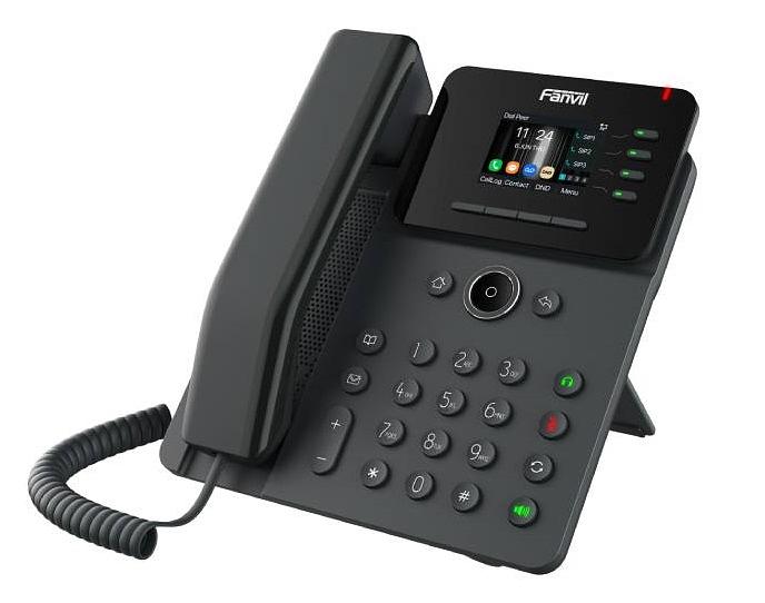 Телефон IP Fanvil V61W черный фото 1