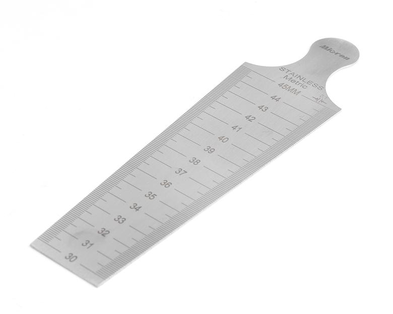 Шаблон сварщика WG 13 (30-45мм) нерж. МИК с поверкой фото 2