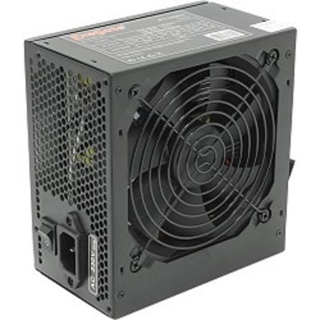 Exegate EX221641RUS Блок питания 500W ATX-500PPX RTL, black, active PFC, 12cm, 20+4pin/4pin/PCI-E/4*IDE/5*SATA фото 1