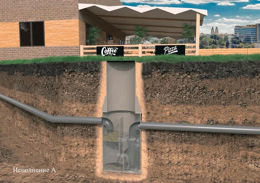 Жироуловитель промышленнный вертикальный «Хуран-А» фото 5