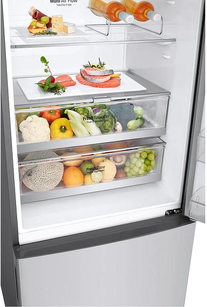 Холодильник LG GC-B569PMCM серебристый (двухкамерный) фото 10