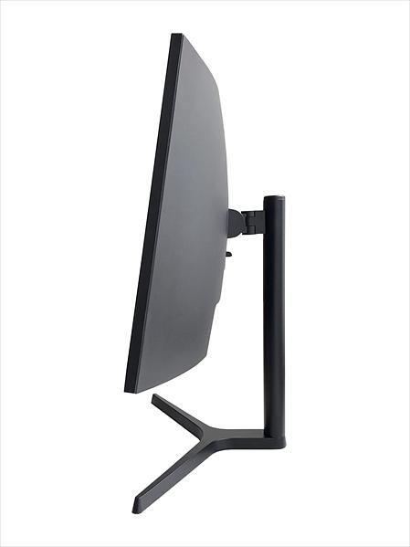 Монитор IRBIS NOBLEVIEW 34'' LED Monitor Curved 3440x1440, 21:9, VA, 400 cd/m2, 4000:1, 3ms, HDMI, DP, USB-C(65W), USB-Ax2, USB-B, PJack, Audio output, 165Hz, Tilt, Height, Swivel, внешн. бп, VESA, Black 3y (IMVW34UIDL) фото 3