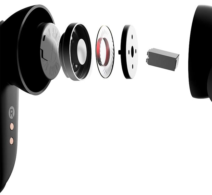 Гарнитура вкладыши Edifier NeoBuds Pro черный беспроводные bluetooth в ушной раковине фото 9