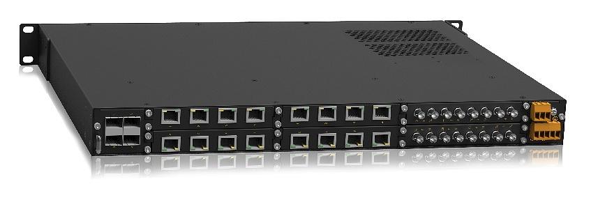 Шасси коммутатора 3 уровня, до 4 Gigabit Ethernet и до 24 Fast Ethernet портов, без блоков питания фото 1
