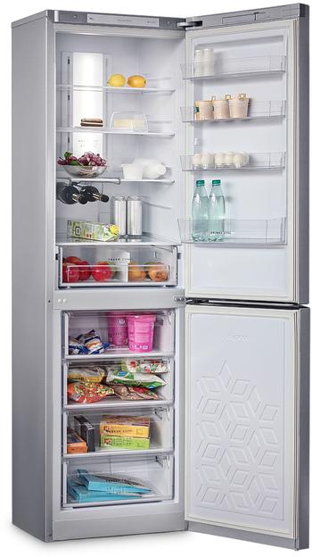 Холодильник Бирюса Б-M980NF 2-хкамерн. серебристый металлик фото 6