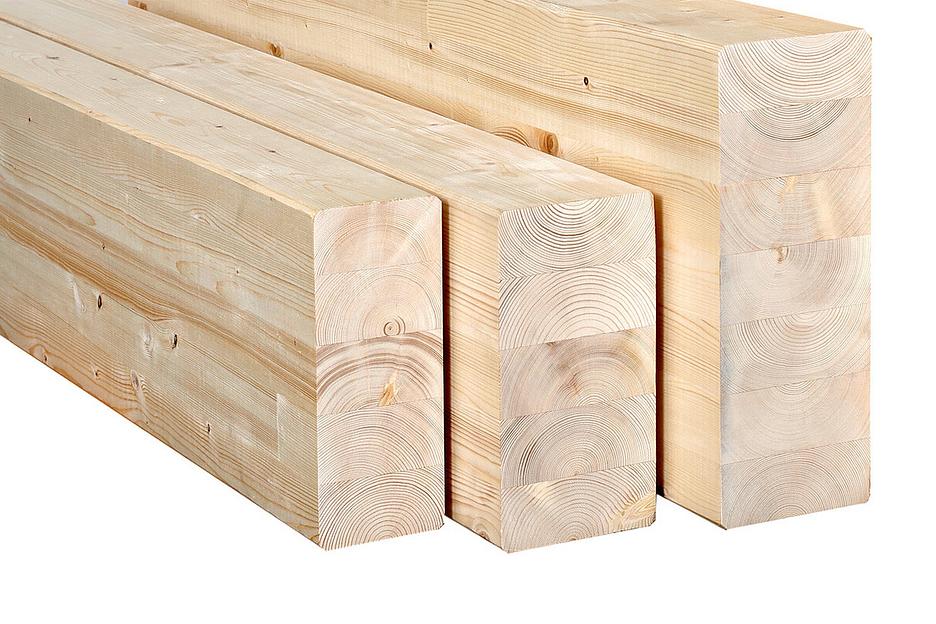 Клееная балка сосна, ель 60;80 см, опт фото 1