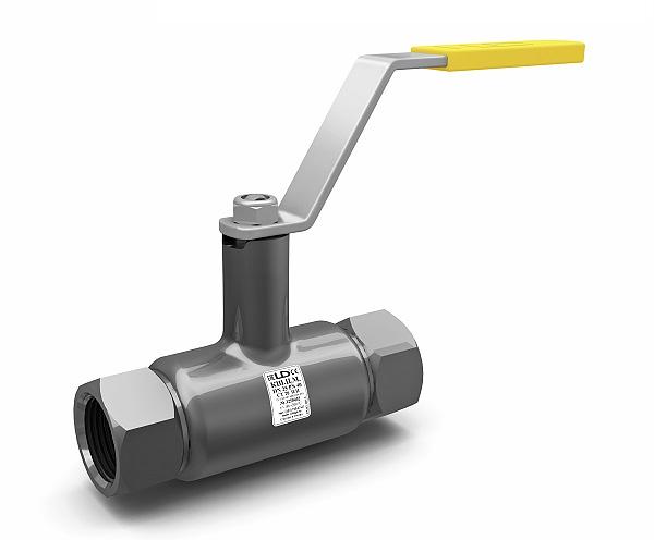 Кран шаровый муфтовый ст.20 Ду20 Ру40 LD КШ.Ц.М 020.040.02 С/П фото 1