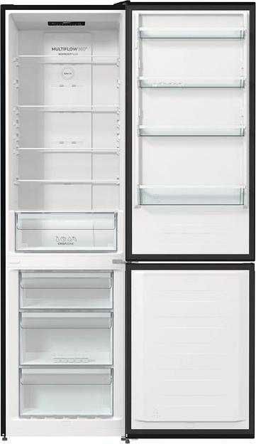 Холодильник Gorenje NRK6202EBXL4 2-хкамерн. черный мат. фото 8
