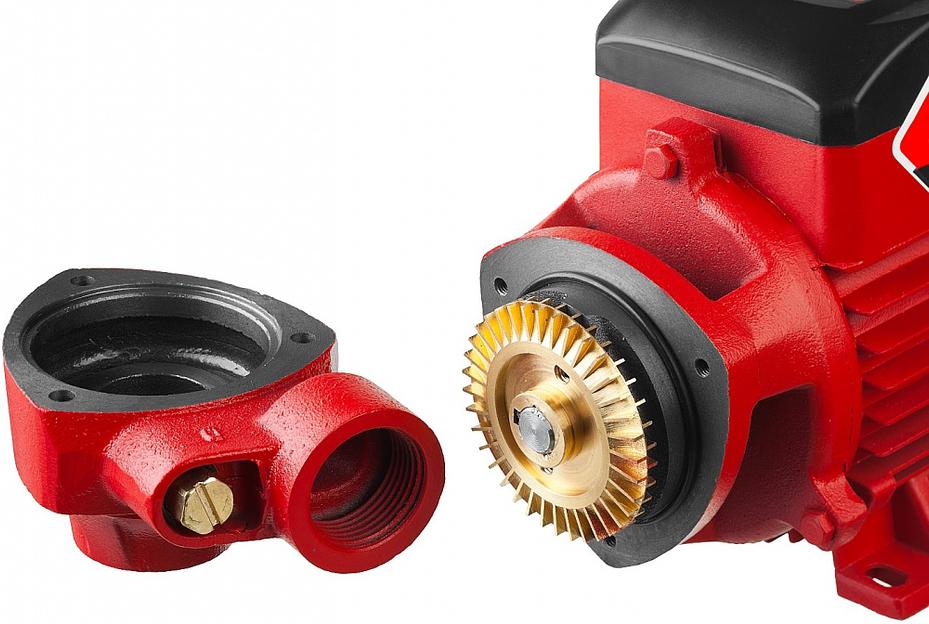 Садовый насос поверхностный Зубр НС-М1-650-Ч 650Вт 2400л/час фото 4