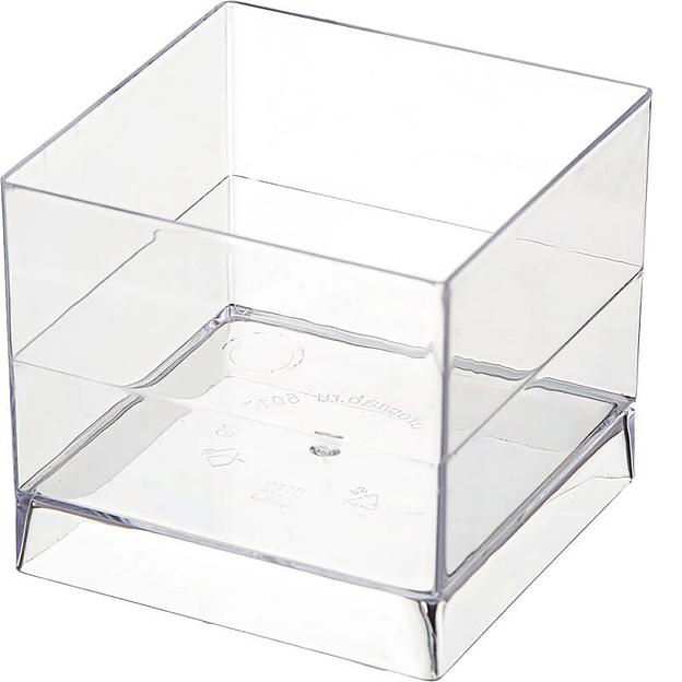 Чашка Куб - одноразовая посуда Опт фото 1