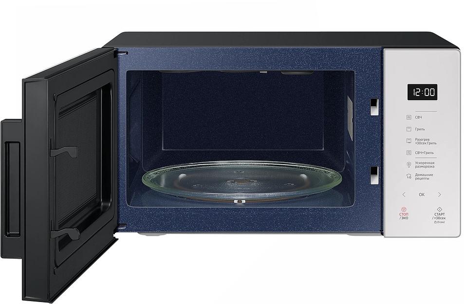 Микроволновая Печь Samsung MG23T5018AE/BW 23л. 800Вт белый/черный фото 4