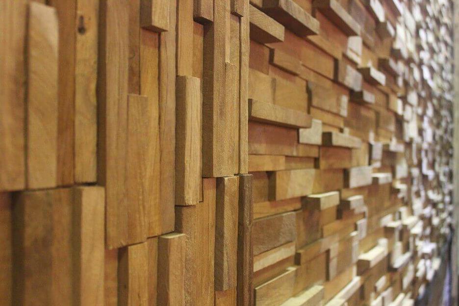 Стеновые панели из дерева фото 3