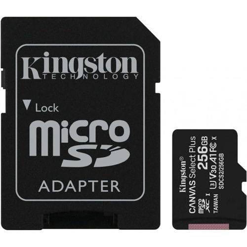 Карта памяти MicroSD  Kingston Canvas Select Plus  256GB  SDCS2/256GB фото 1