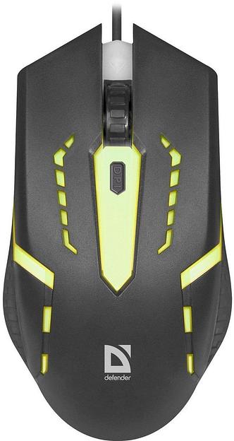 Мышь Defender Flash MB-600L черный оптическая (1200dpi) USB (3but) фото 4