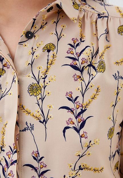 Блуза цветочный принт Elit by Ter-Hakobyan опт фото 4