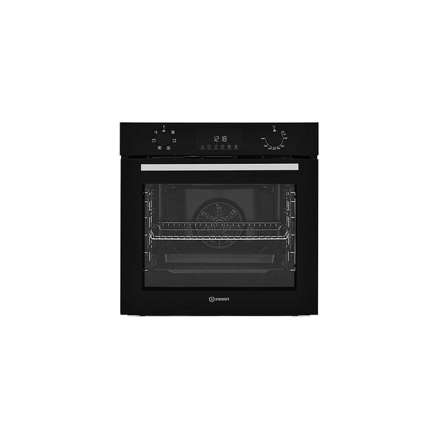Духовой шкаф Indesit IFE 3644 BL, черный фото 1